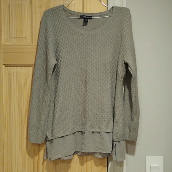 Grey Knit Sweater - Picture 1 of 6